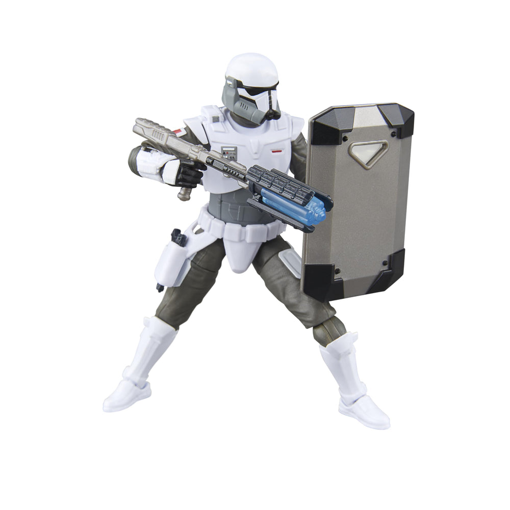 STAR WARS Beskar-inspired armor details on Imperial Armored Commando