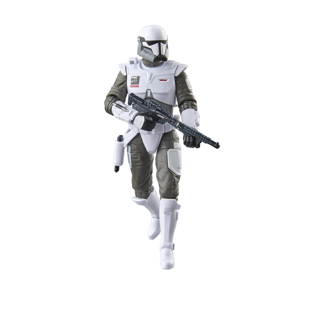STAR WARS Vintage Collection Imperial Armored Commando on a display shelf
