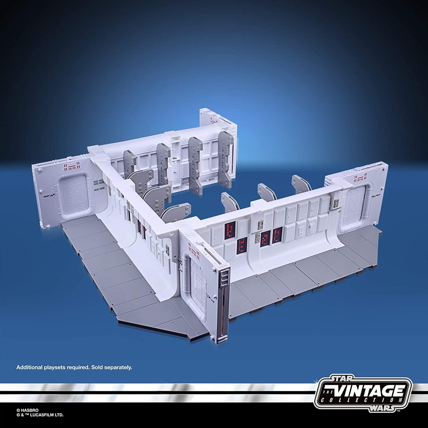 Tantive IV hallway packaging and detailing enhances display appeal.