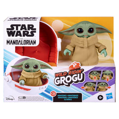 STAR WARS Grogu head-tap action delivers engaging sounds for interactive play.