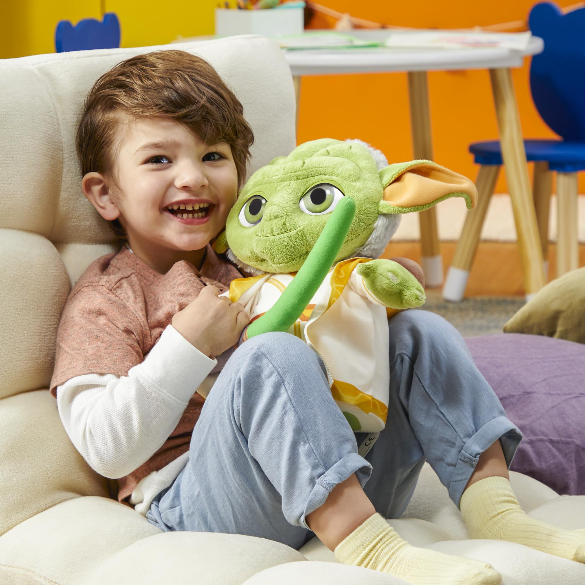 Star Wars Young Jedi Adventures Yoda plush part of a growing collection.