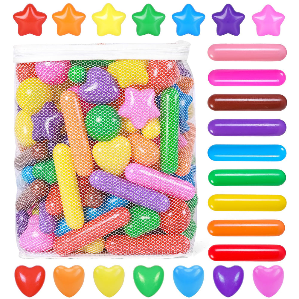 STARBOLO ball pit balls bright colors simplify cleanup and quick setup.