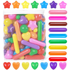 STARBOLO ball pit balls bright colors simplify cleanup and quick setup.