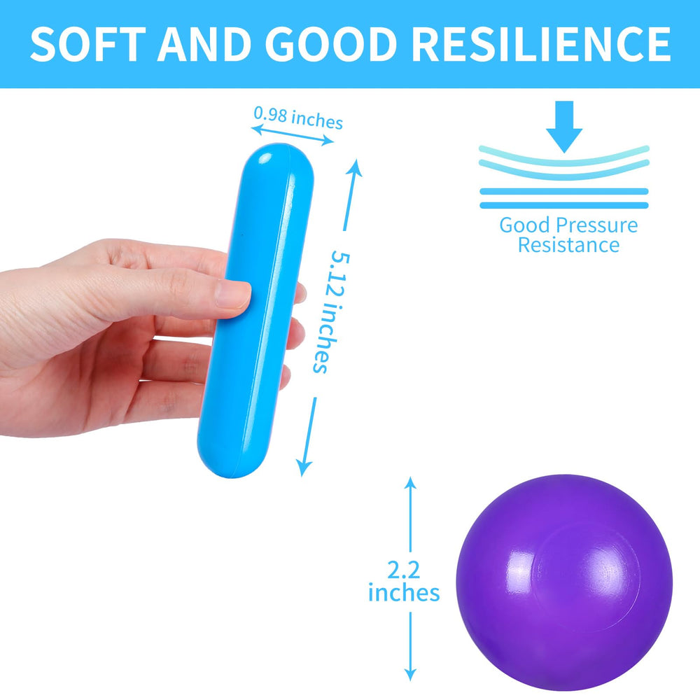 STARBOLO ball pit balls size-2-2-inches-and-5-12-inches suit tiny hands.