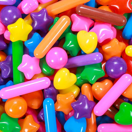 STARBOLO ball pit balls stars for colorful sensory play at home.