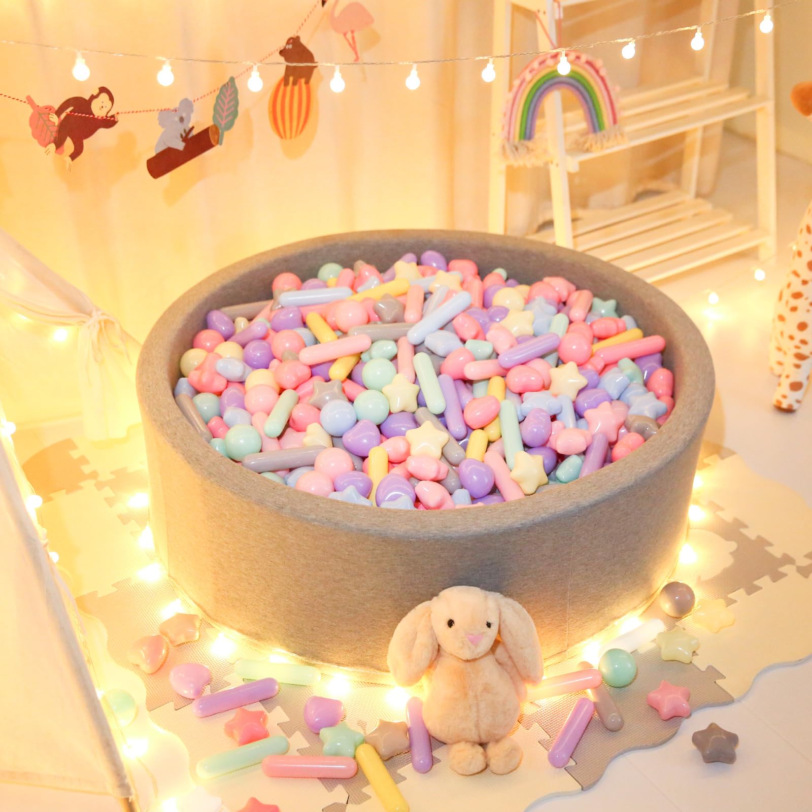 Macaron colors from STARBOLO perfect for photo backgrounds and decor
