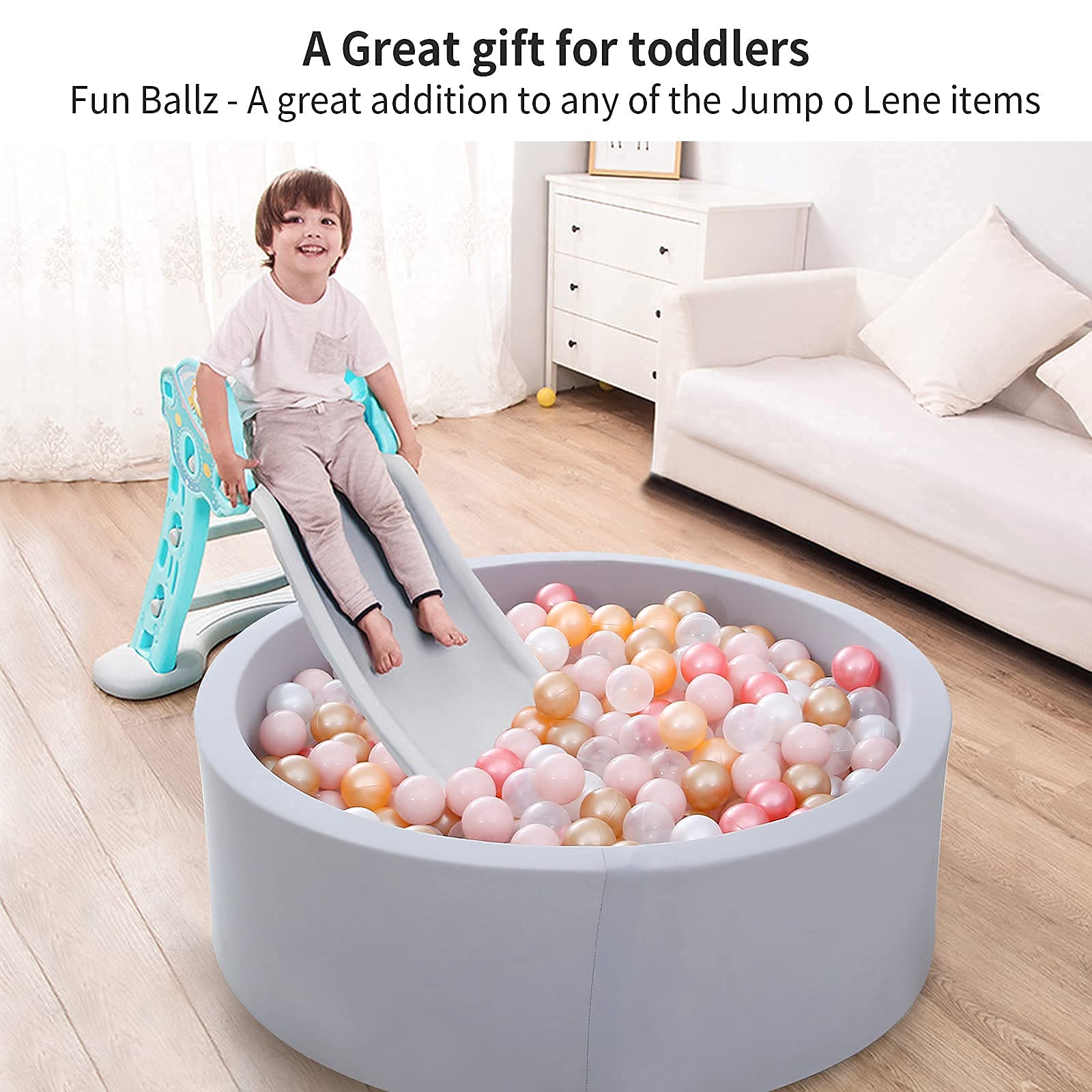 Non-toxic materials keep STARBOLO playtime worry-free for caregivers.