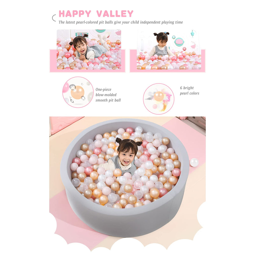 Crush-proof STARBOLO balls withstand energetic play around pits and tents.