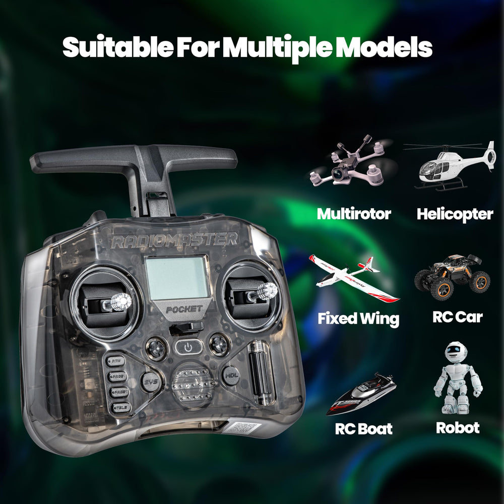 STARDRONE Radiomaster Pocket hall-gimbals enable smooth control