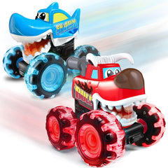 Stargo shark monster truck chomp in action for exciting play