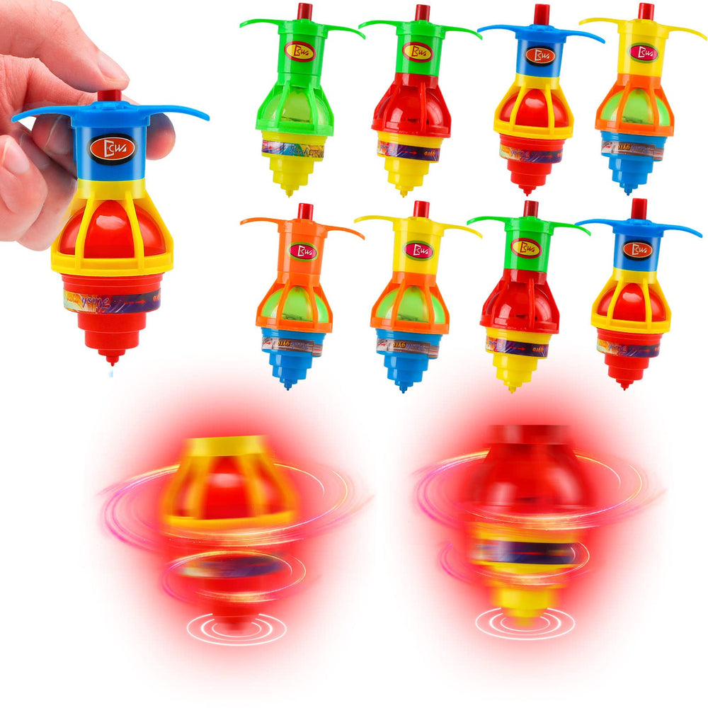 Starhig light up spinning top with red flash for engaging indoor play