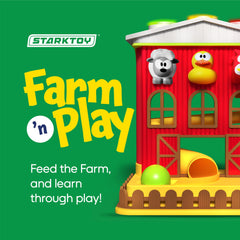 STARKTOY Pound A Ball animals glow as balls drop boosting sensory engagement