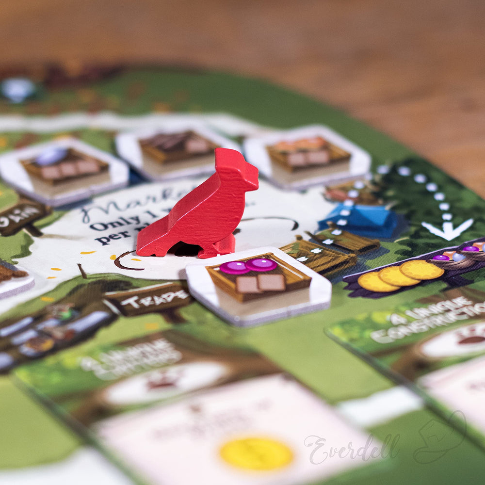 Starling Games Everdell Bellfaire module upgrades offering flexible play paths