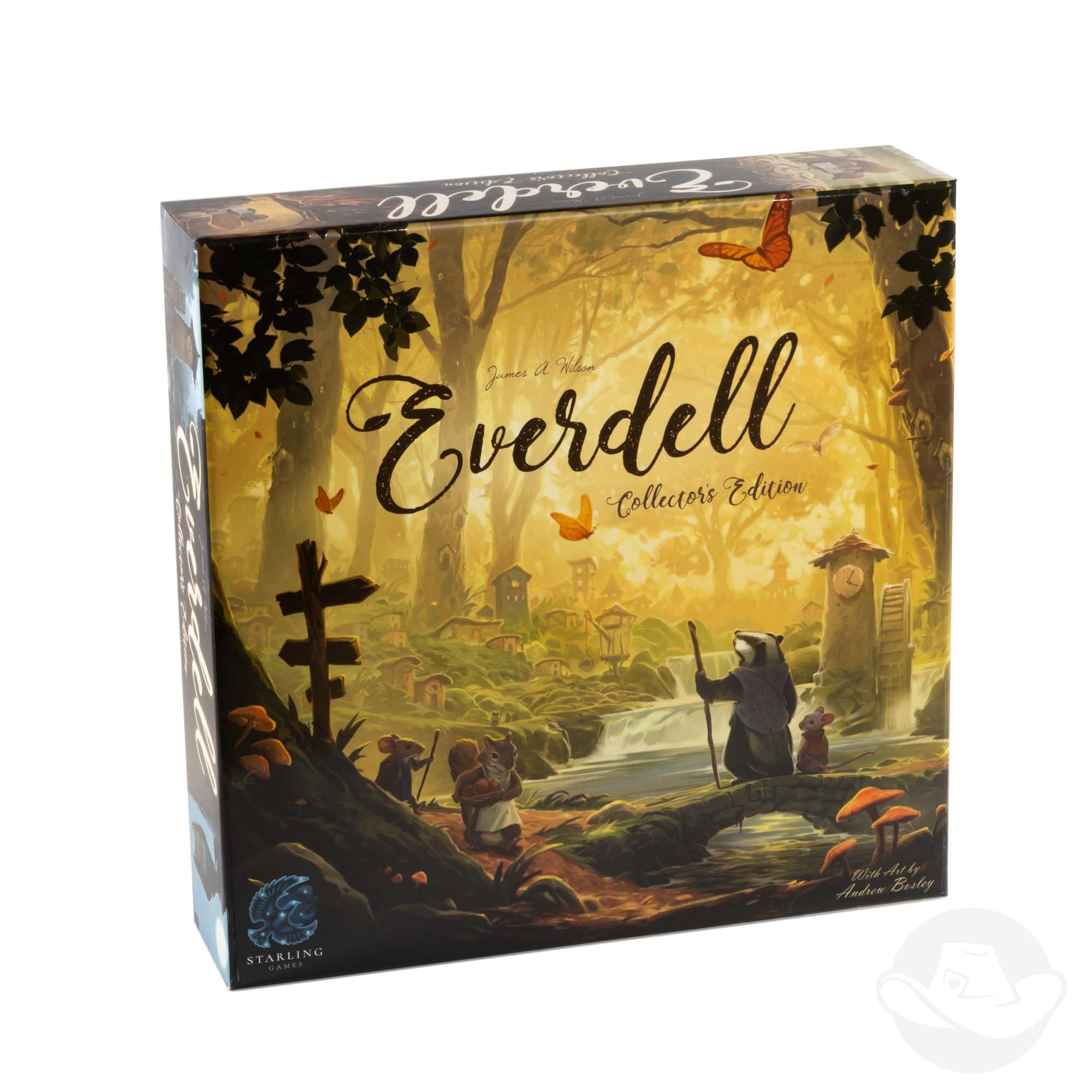 Starling Games Everdell Collector Edition box art shows premium packaging