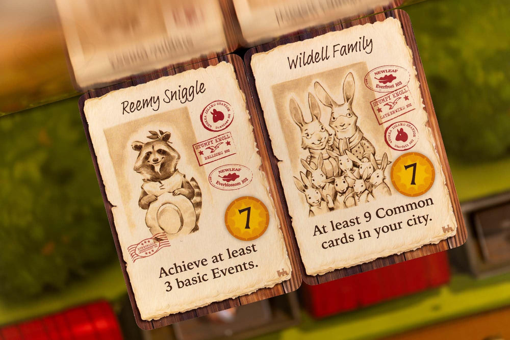 Starling Games Everdell Newleaf Tickets improve route planning through the Train Station