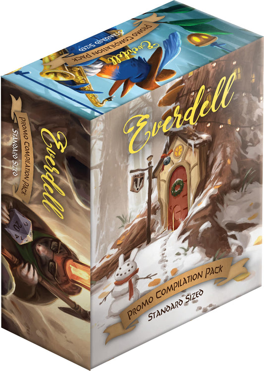 Starling Games Everdell promo compilation pack with rare promotional cards for expanded gameplay.