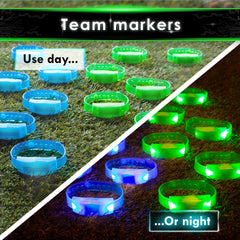 12 bracelets with CR1220 batteries included for long glow.