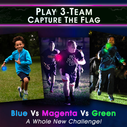 Starlux Capture The Flag Redux glow pieces magenta improve night visibility