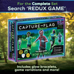 Starlux family and friends enjoying a glow game night.