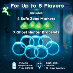 Starlux Games Ghosts in the Graveyard Redux glow bracelets illuminate nighttime hunts