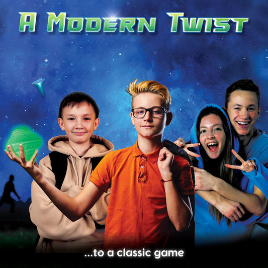 Starlux Games glowing spaceship ball in action for vibrant outdoor fun.