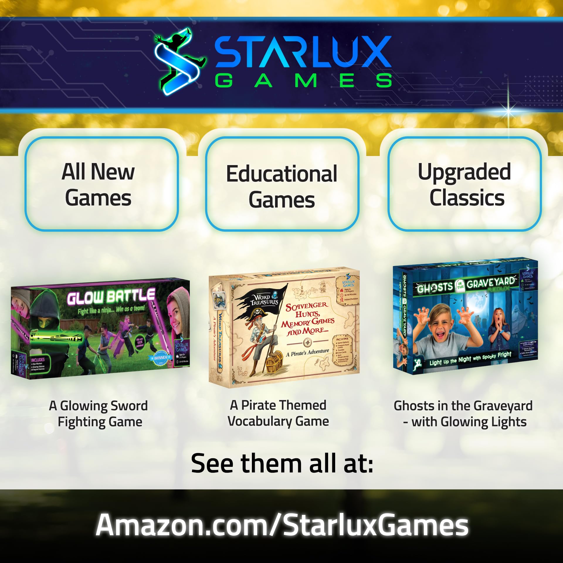 Starlux gift for kids and families during birthdays.