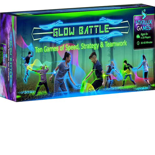 Starlux Glow Battle swords with lights on for vivid outdoor play