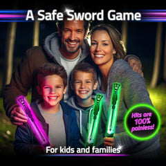 Starlux Ninja Swords dojo markers guide game setup and boundaries.