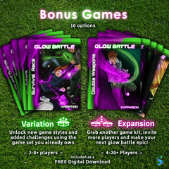 Starlux Ninja Swords game-variations showcase versatile 2-4 player options.