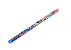 Star Magic Spiral Glitter Wand blue swirls enhances focus during creative play.
