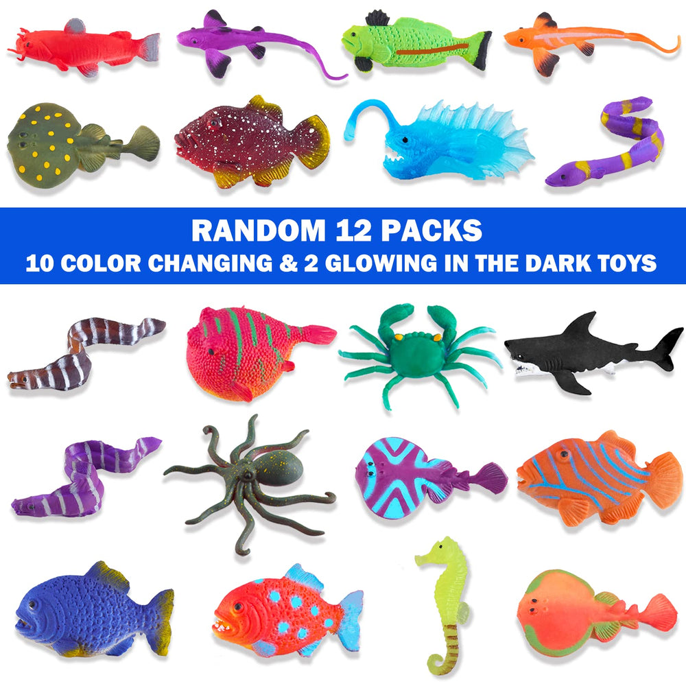 Staroud sea creature toys offer versatile bath time play