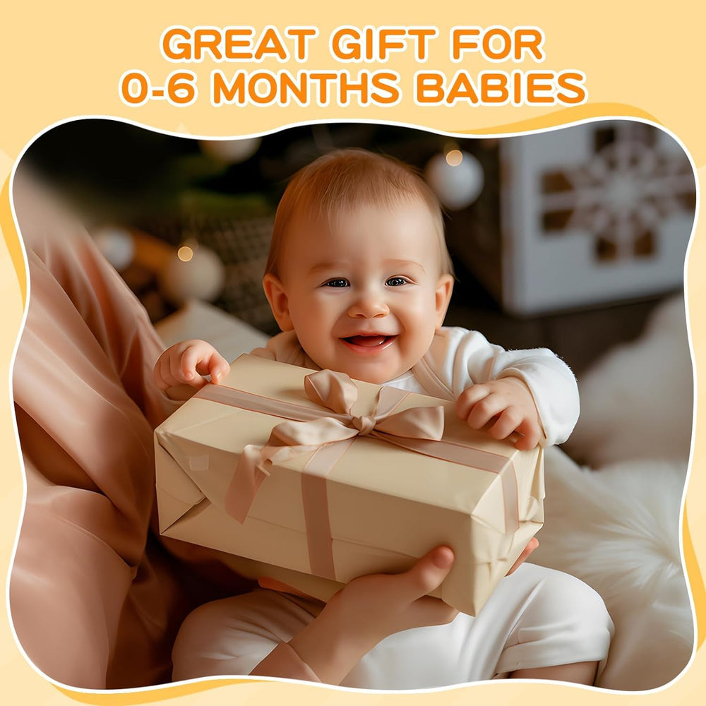 Starrykids hedgehog rattle provides gentle, engaging sounds for babies.