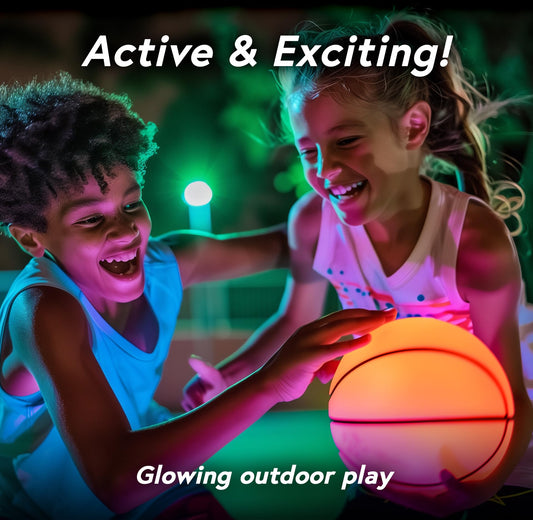 Starshooters marker lights illuminate the hoop area for visibility