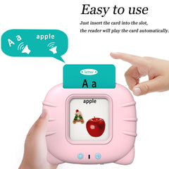 Startcan Talking Flash Cards letters and numbers for early literacy practice.