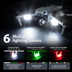 STARTRC strobe light battery life up to 5 hours during flights