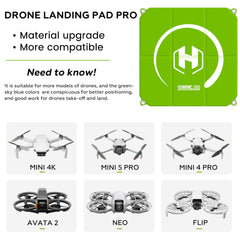STARTRC landing pad folded in compact bag for easy transport and travel