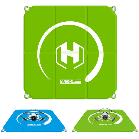 STARTRC landing pad front view showing bright target for quick positioning