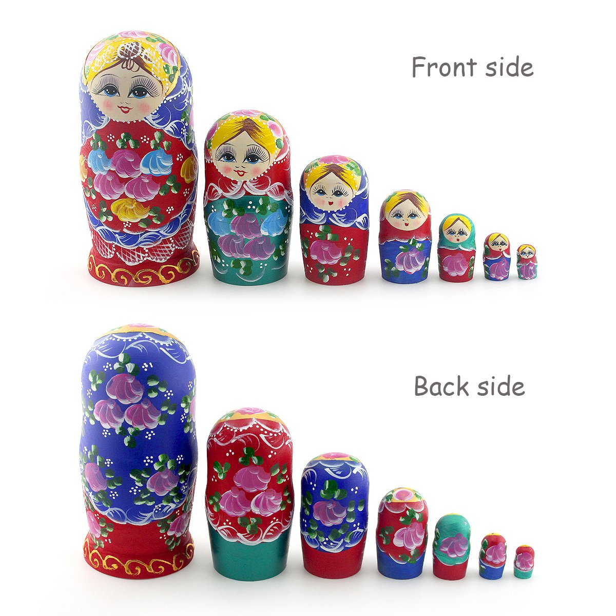 Starxing wooden nesting dolls versatile gift for all ages.