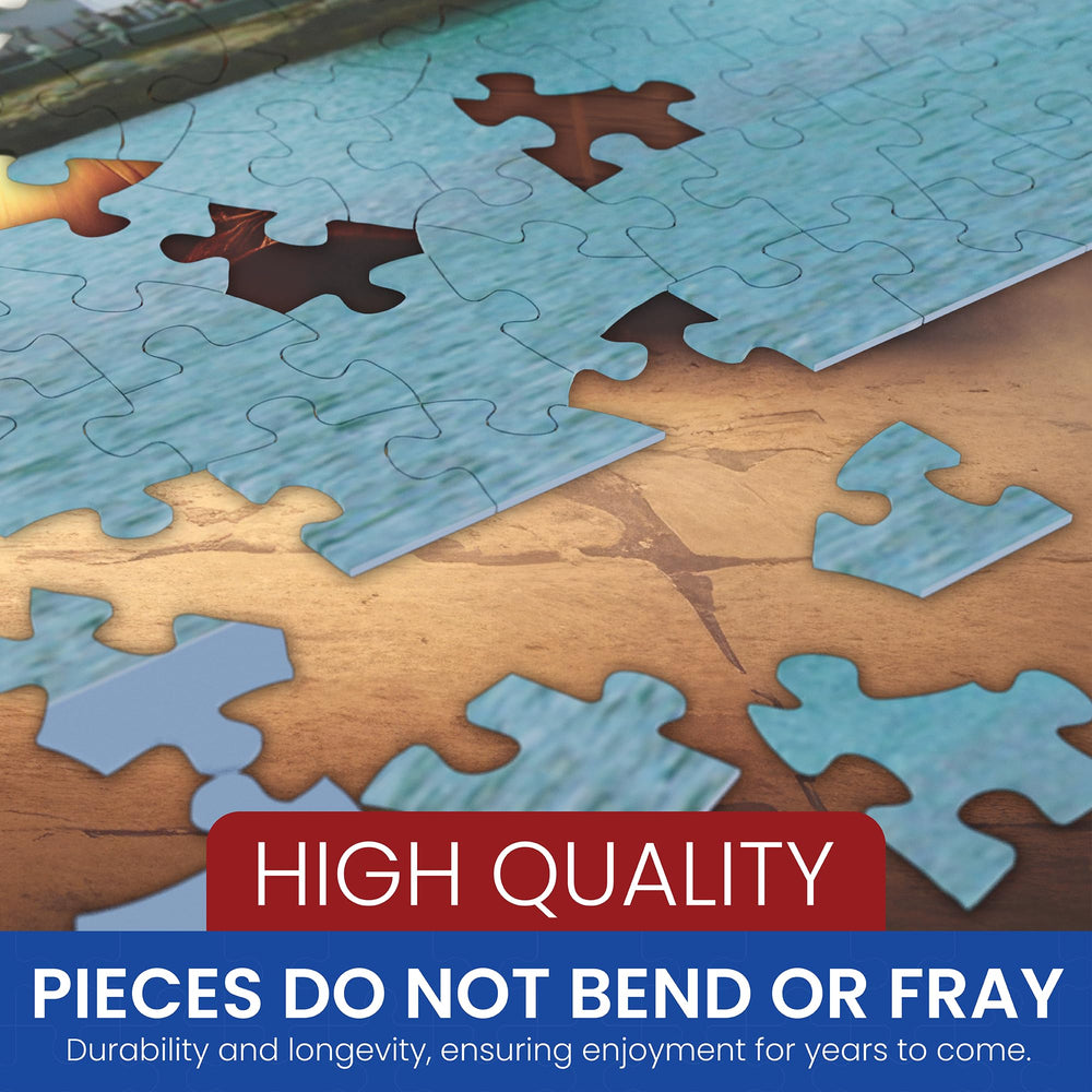 Steadfast Selections 500-piece Bible puzzle landscape: a relaxing activity that blends art with faith