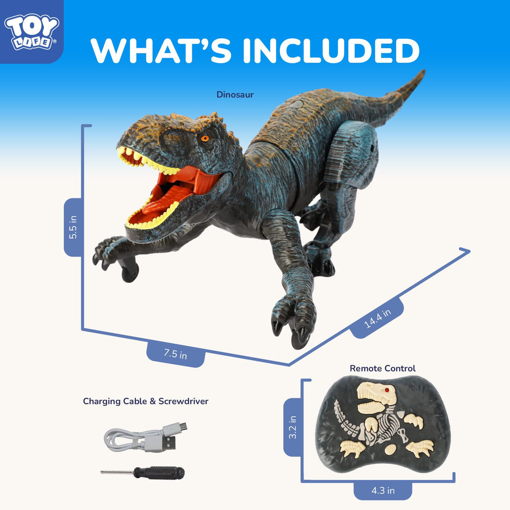 STEAM Life ABS plastic design offers durable dino toy for rough play.