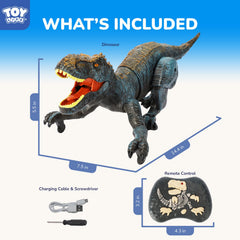 STEAM Life ABS plastic design offers durable dino toy for rough play.