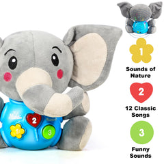 STEAM Life baby toy in soft velvet fabric feels gentle on skin