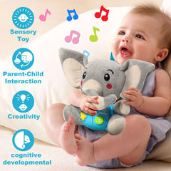 STEAM Life elephant plush with music fosters playful discovery