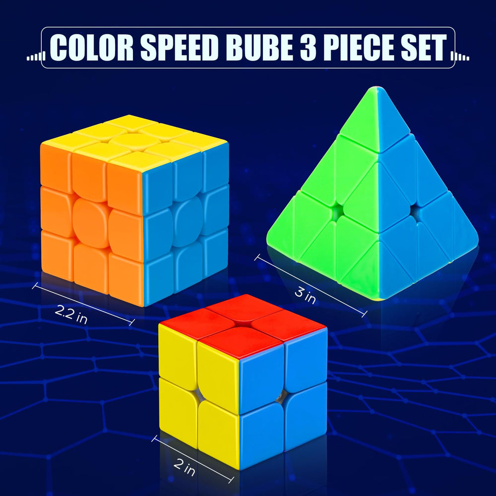 STEAM Life colorful cubes close-up with vibrant color palette
