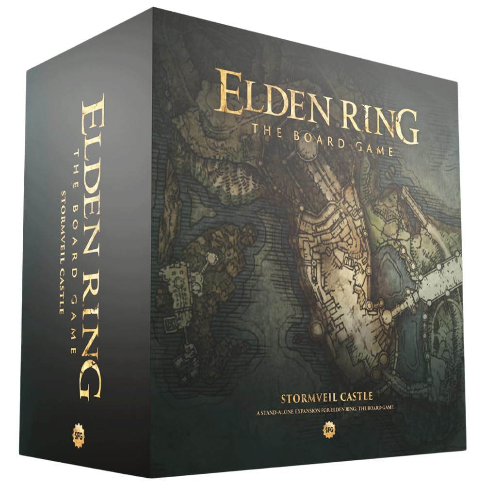 Steamforged Elden Ring Stormveil Castle miniatures for immersive gameplay