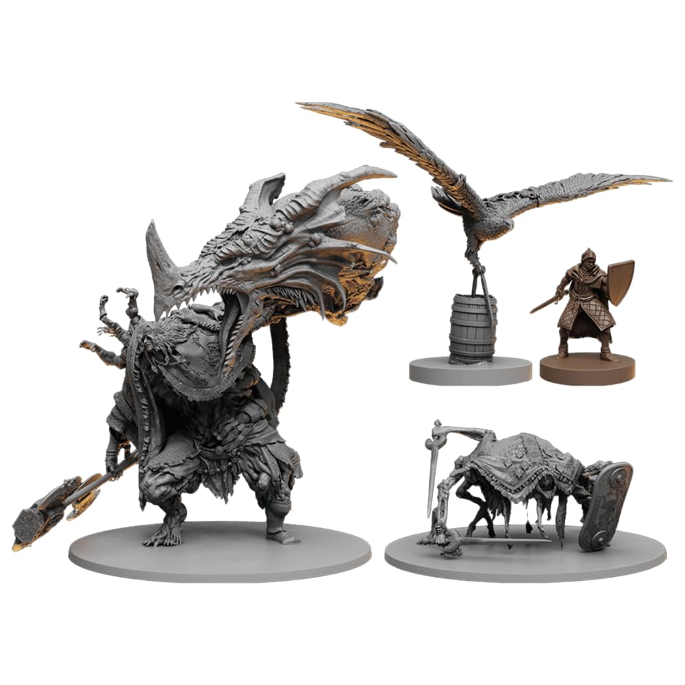 Tarnished figures set for cooperative strategy and epic encounters
