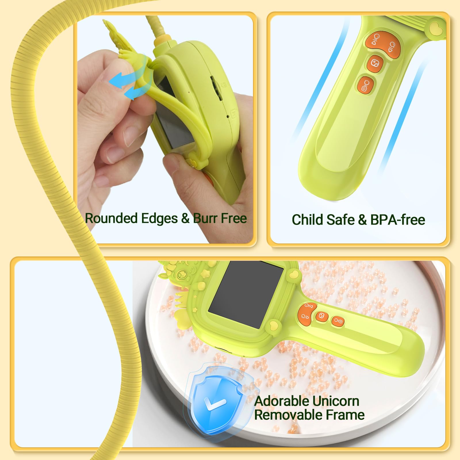 Stebeauty ergonomic handheld design fits small hands.
