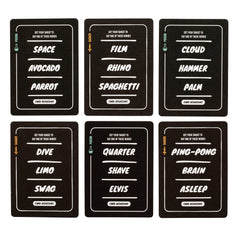 Stellar Factory Card Assassins cards laid out for quick setup.