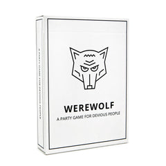 Stellar Factory Werewolf deck with villagers and werewolves for social deduction fun