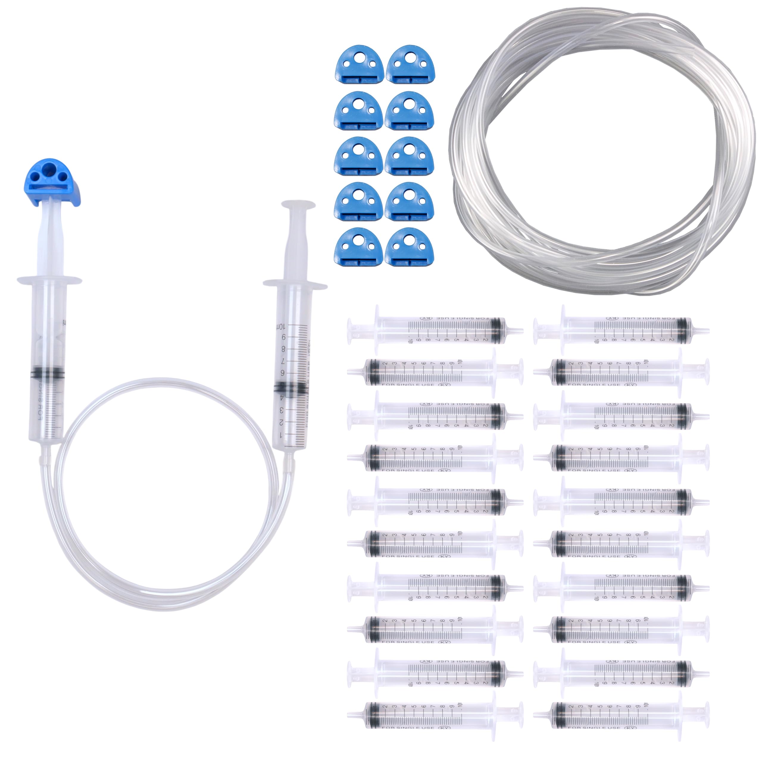 STEM Inventions syringes image: 20 high-quality syringes for hands-on hydraulic projects.